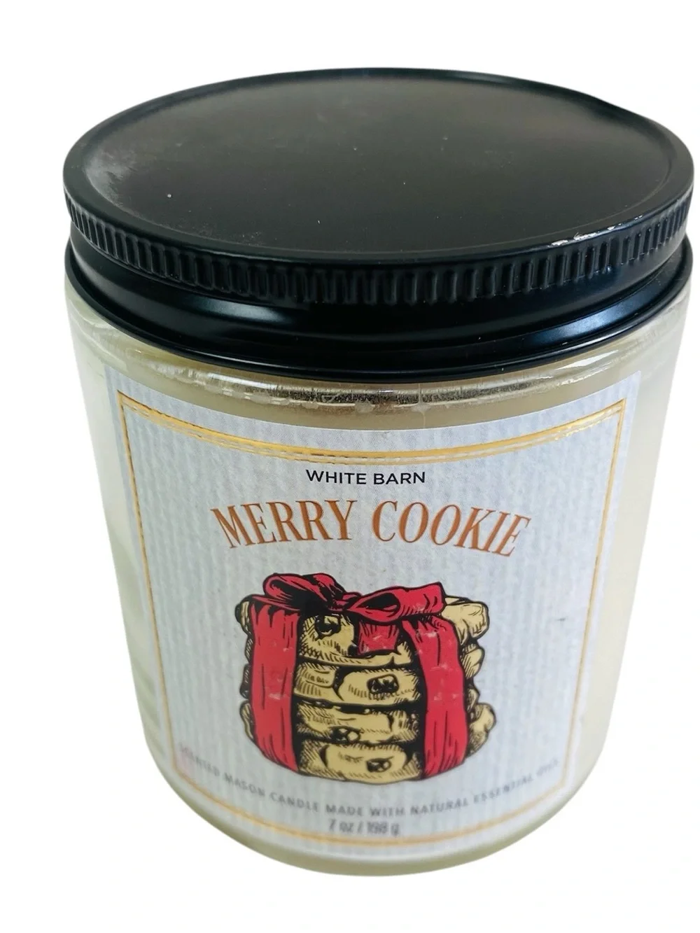 Bath & Body Works Merry Cookie Single Wick Candle 8oz
